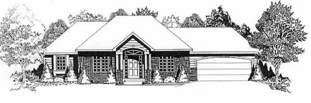 Main image for house plan # 16575