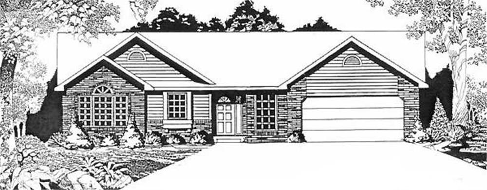 Main image for house plan # 16621