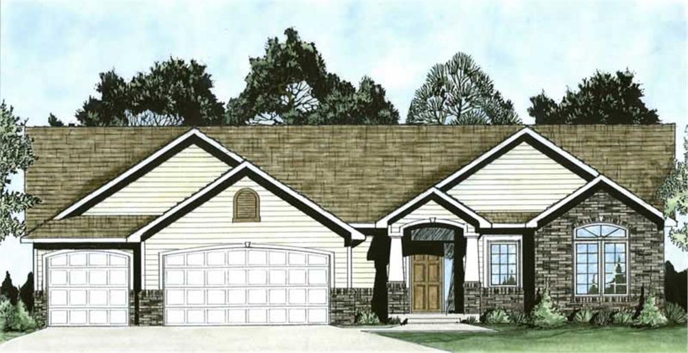 Main image for house plan # 16603
