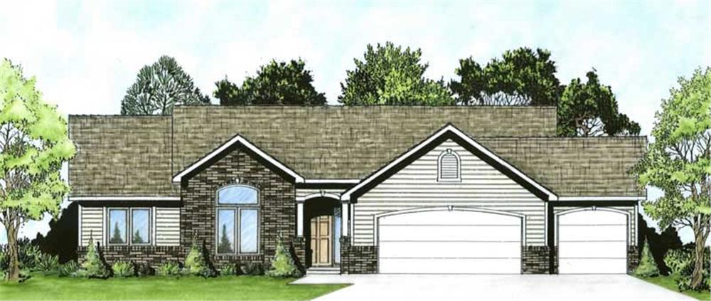 Main image for house plan # 16607