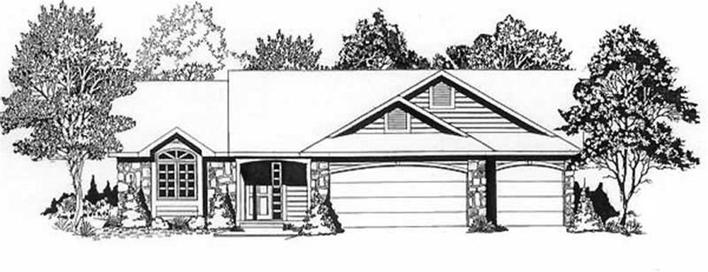 Main image for house plan # 16595