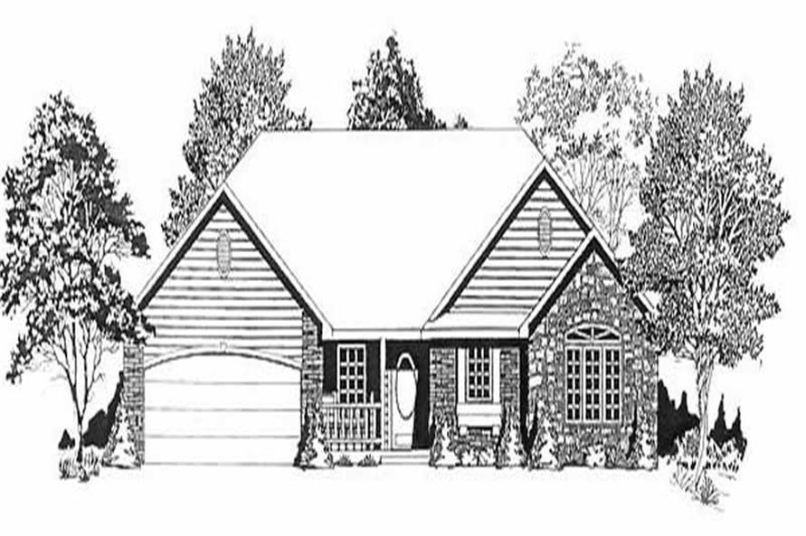 Main image for house plan # 16625