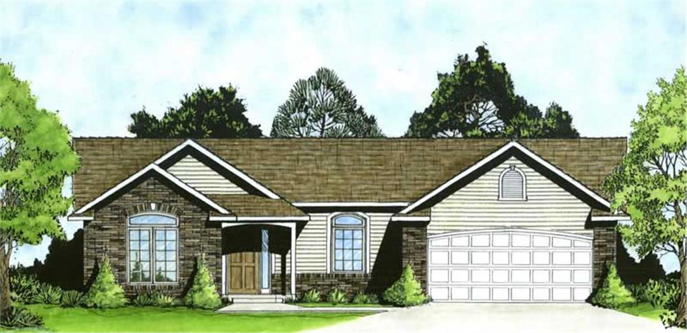 Main image for house plan # 16522