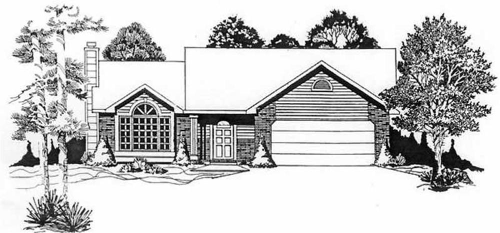 Main image for house plan # 16527