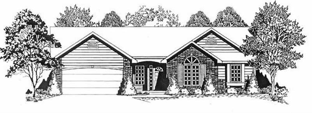 Main image for house plan # 16539