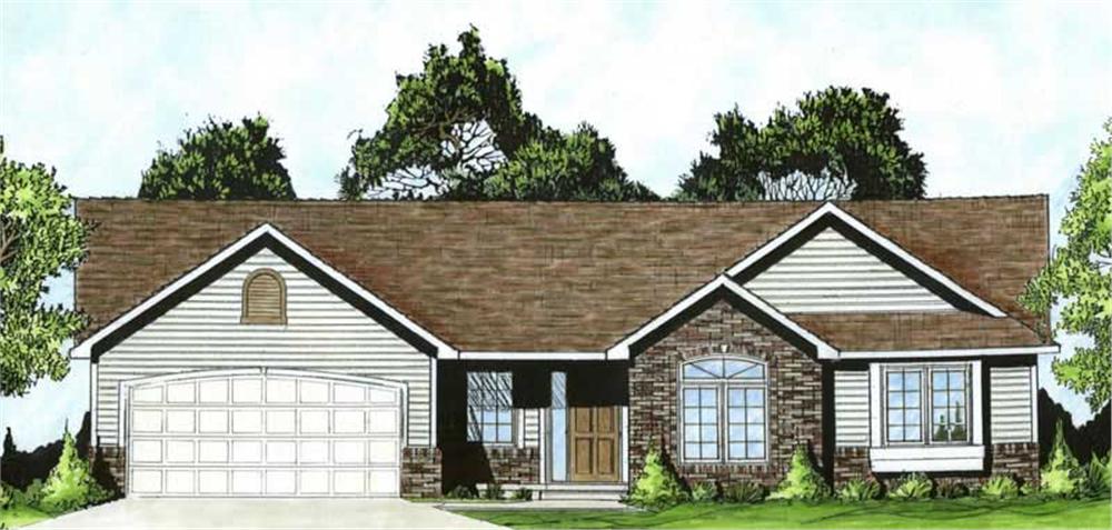 Main image for house plan # 16580