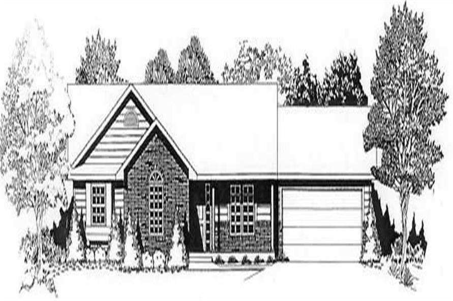 Main image for house plan # 16513