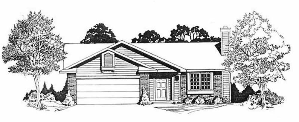 Main image for house plan # 16497