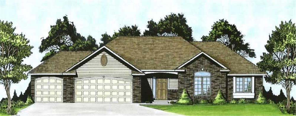 Main image for house plan # 16610