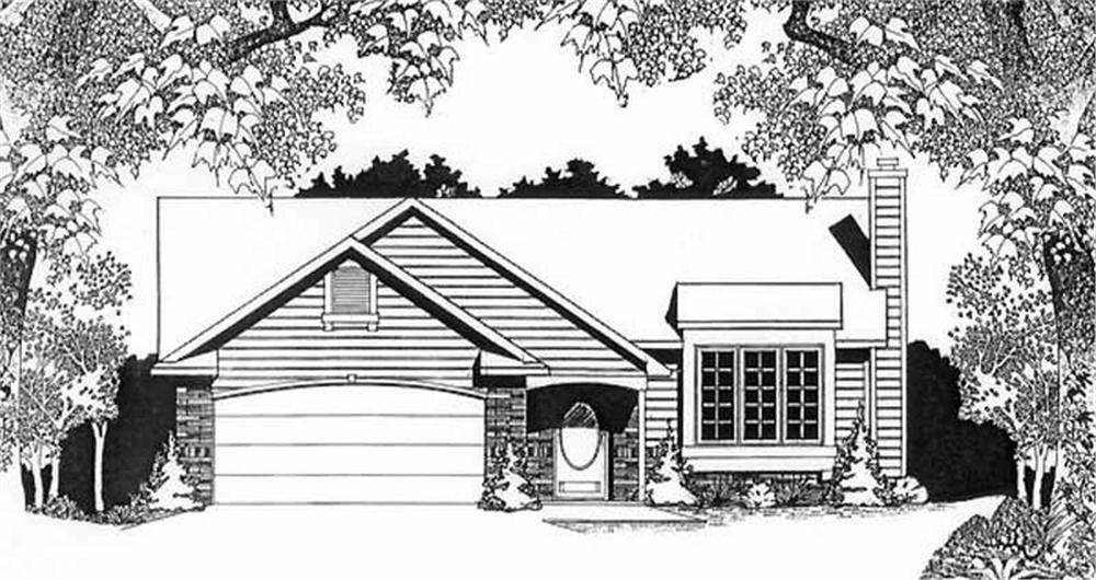 Main image for house plan # 16510