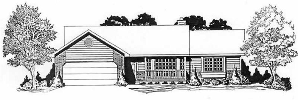 Main image for house plan # 16534