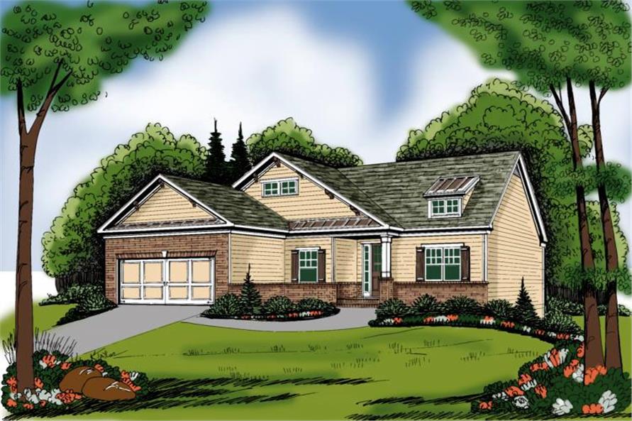 Main image for house plan # 17059