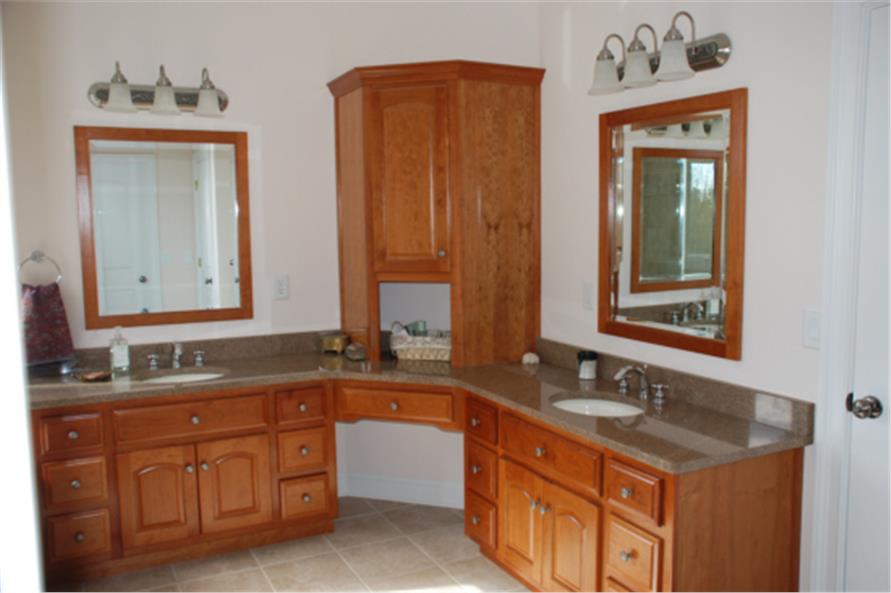 104-1034: Home Interior Photograph-Master Bathroom: Sink/Vanity