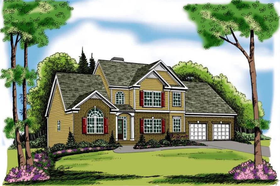 Main image for house plan # 17044