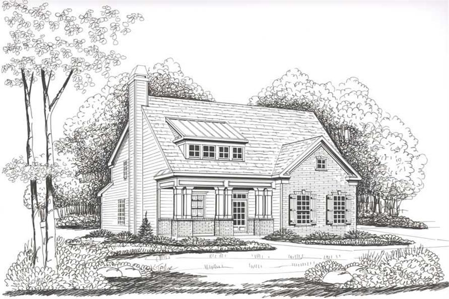 Southern Home with 4 Bdrms 2021 Sq  Ft  Floor Plan  104 1100