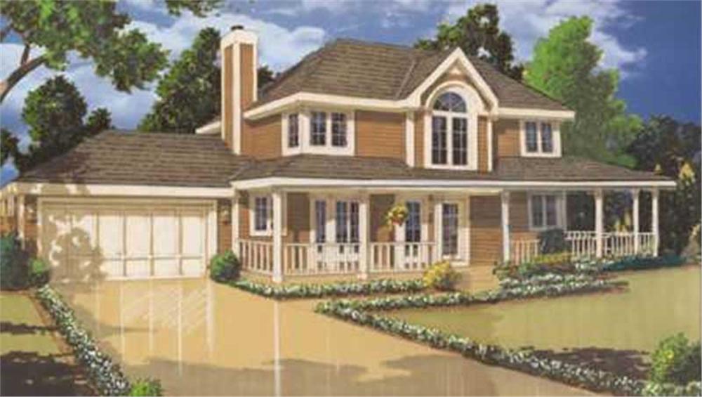 Main image for house plan # 9803