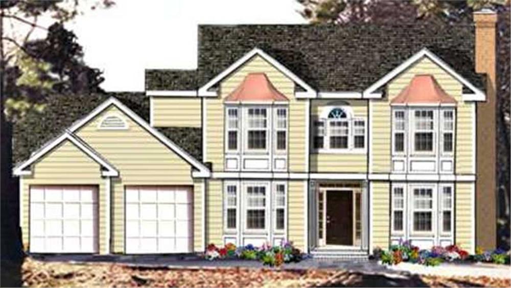 Main image for house plan # 9860