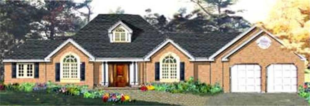 Main image for house plan # 9819