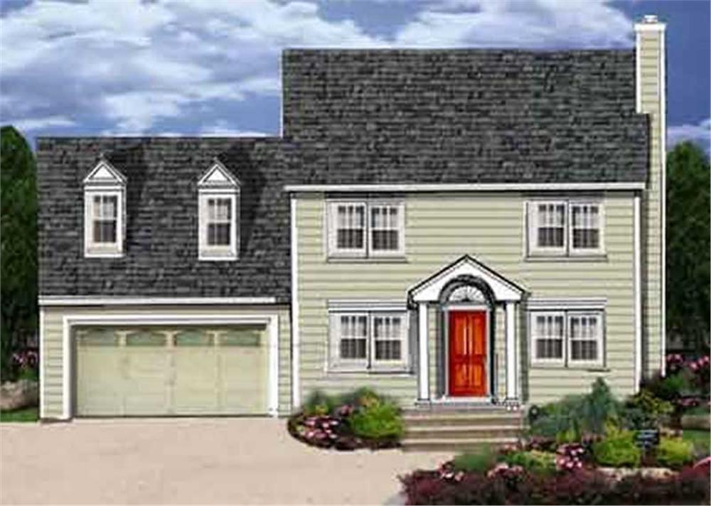 Main image for house plan # 9818