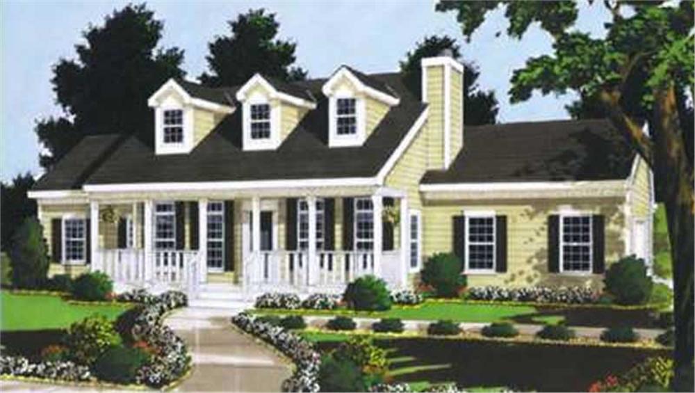 Main image for house plan # 9832