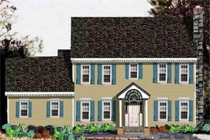 Main image for house plan # 9928