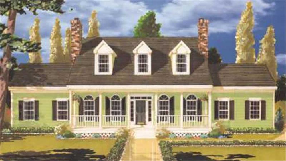Main image for house plan # 9770