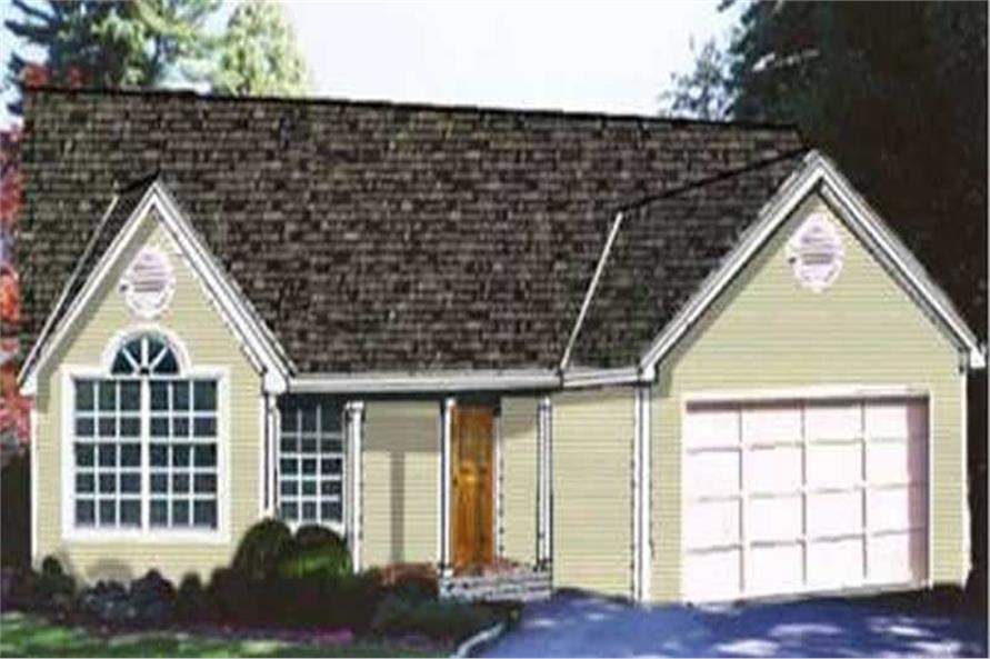 Main image for house plan # 9833