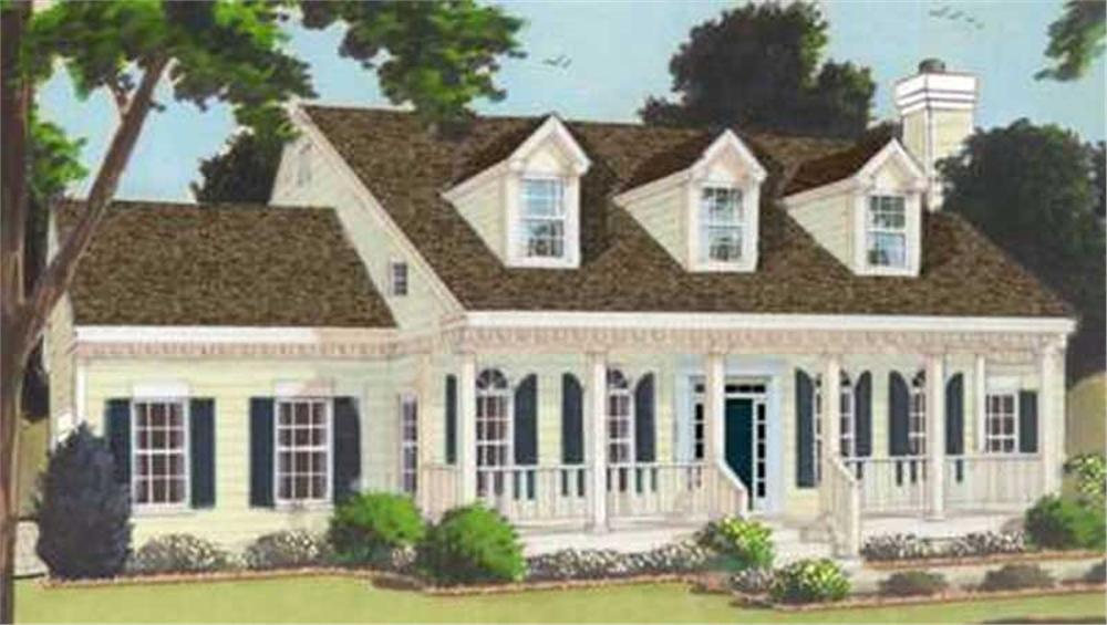 Main image for house plan # 9861