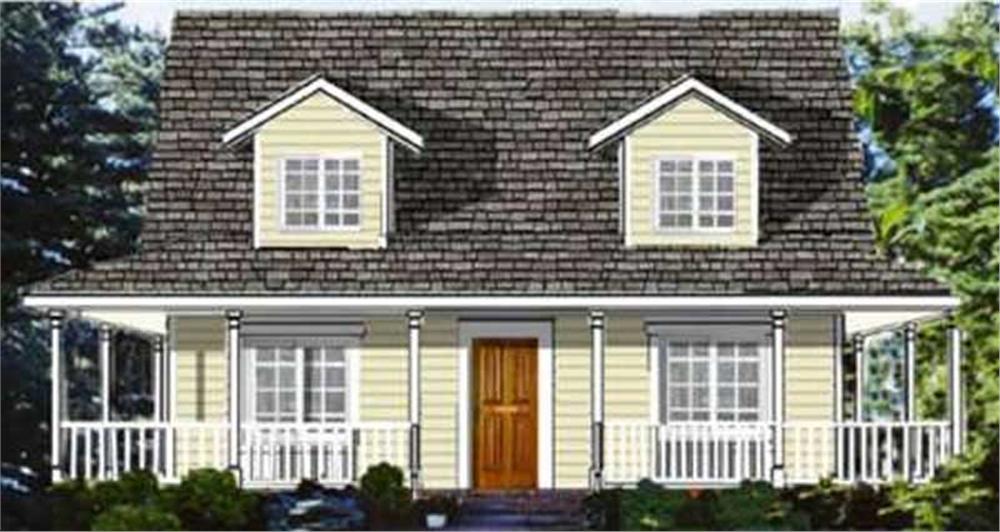 Main image for house plan # 9872
