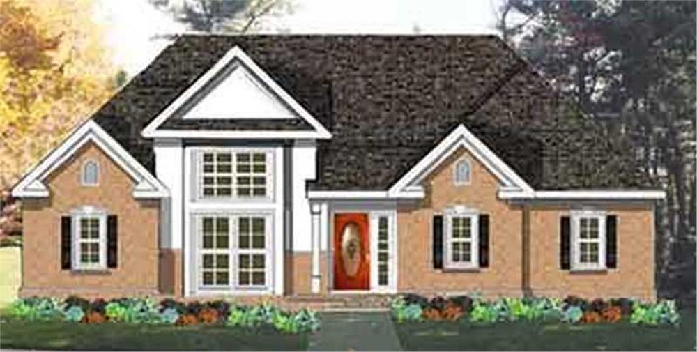 Main image for house plan # 9885