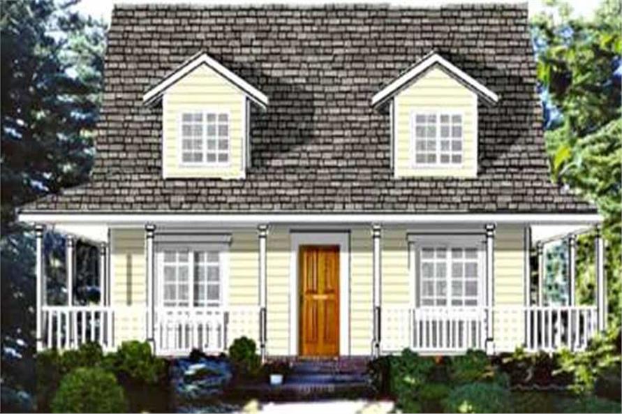 Main image for house plan # 9814