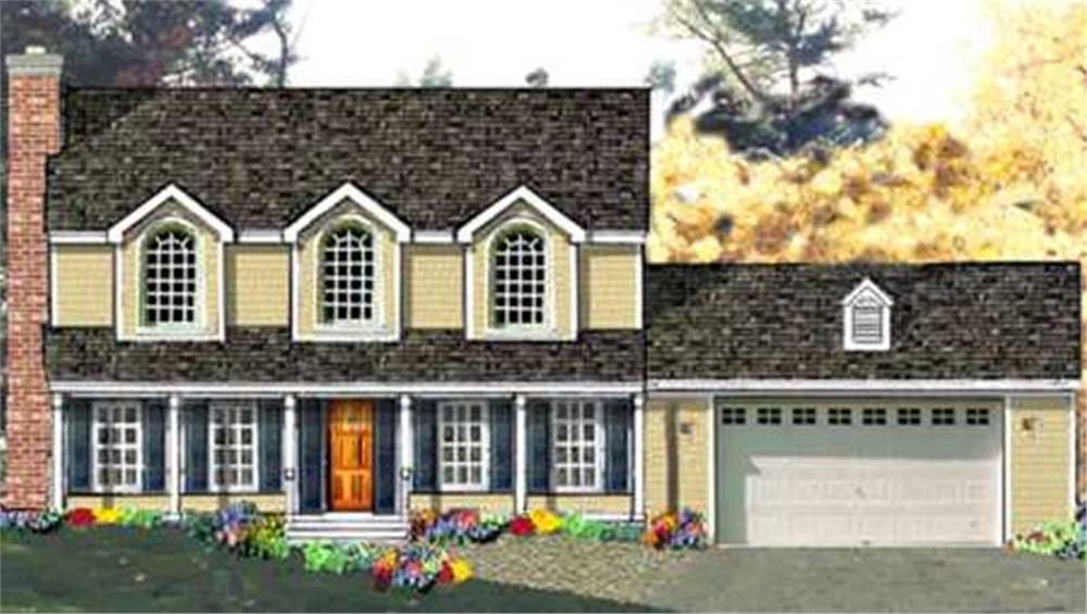 Main image for house plan # 9875