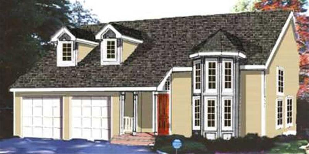 Main image for house plan # 9894