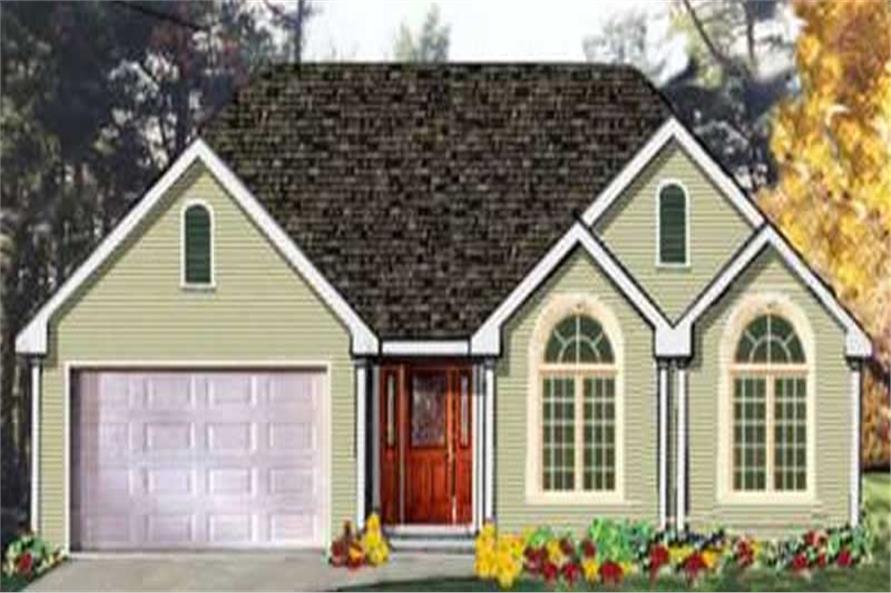 Main image for house plan # 9884