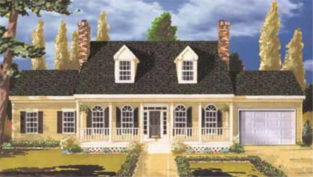Main image for house plan # 9927