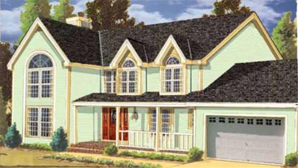 Main image for house plan # 9862