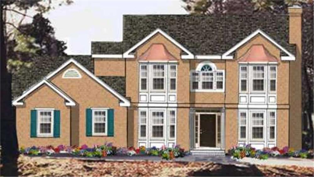 Main image for house plan # 9816