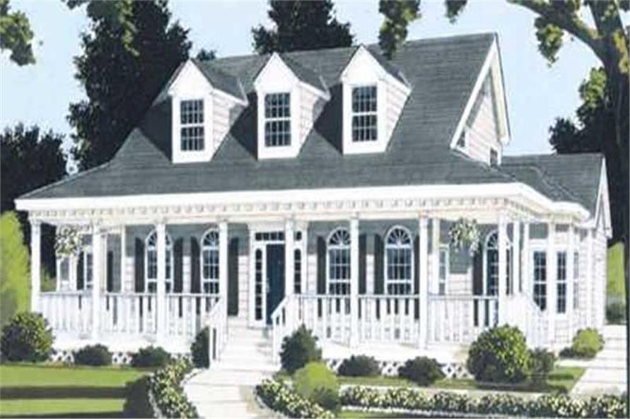 Main image for house plan # 9802