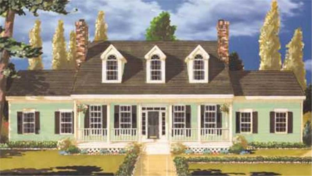 Main image for house plan # 9794