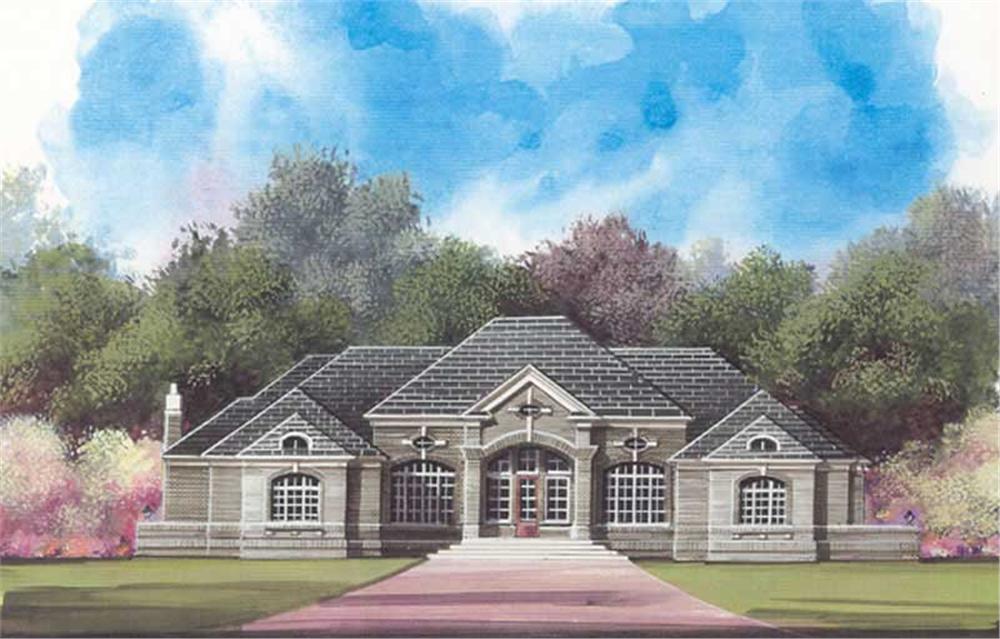 Main image for house plan # 16115
