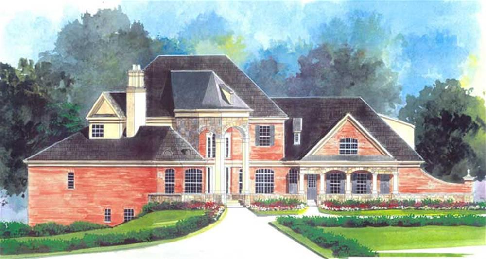 Main image for house plan # 106-1053