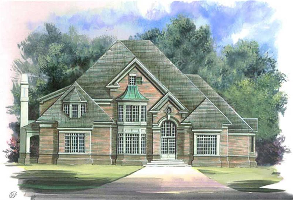 Main image for house plan # 16061