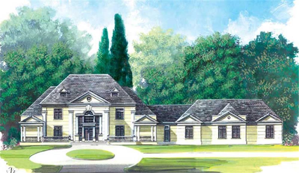 Main image for house plan # 16120