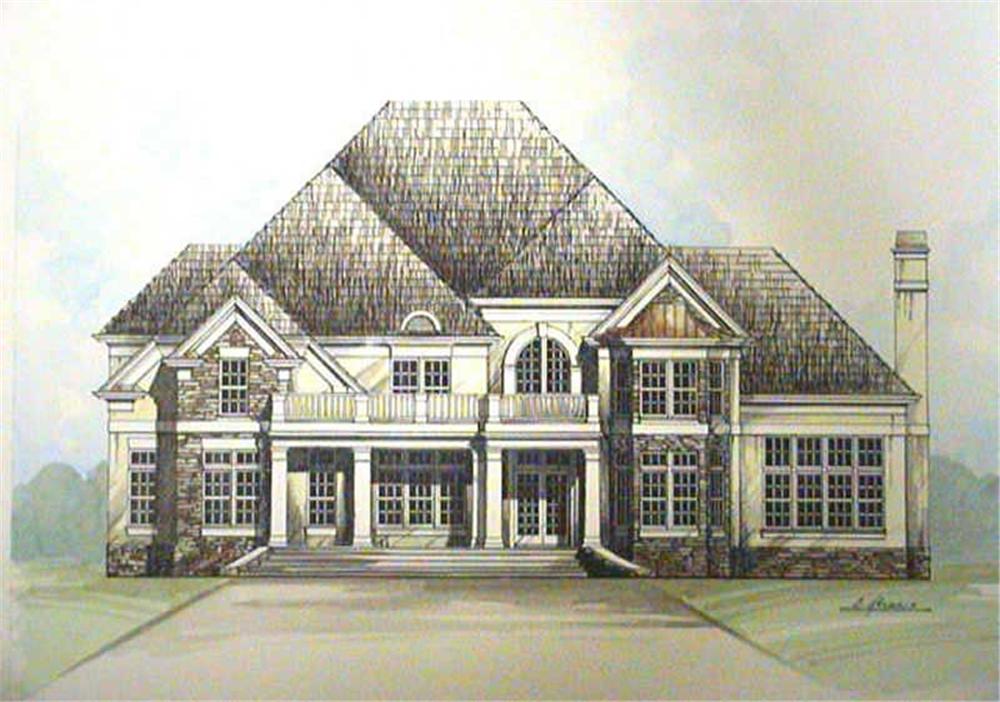 Main image for house plan # 16058