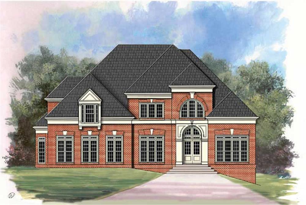 Main image for house plan # 16019