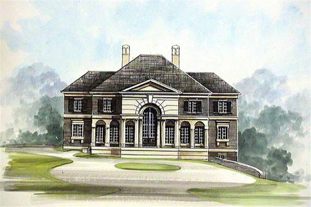 Main image for house plan # 16084