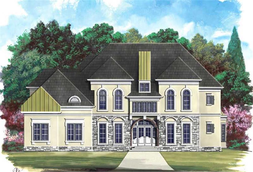 Main image for house plan # 16118