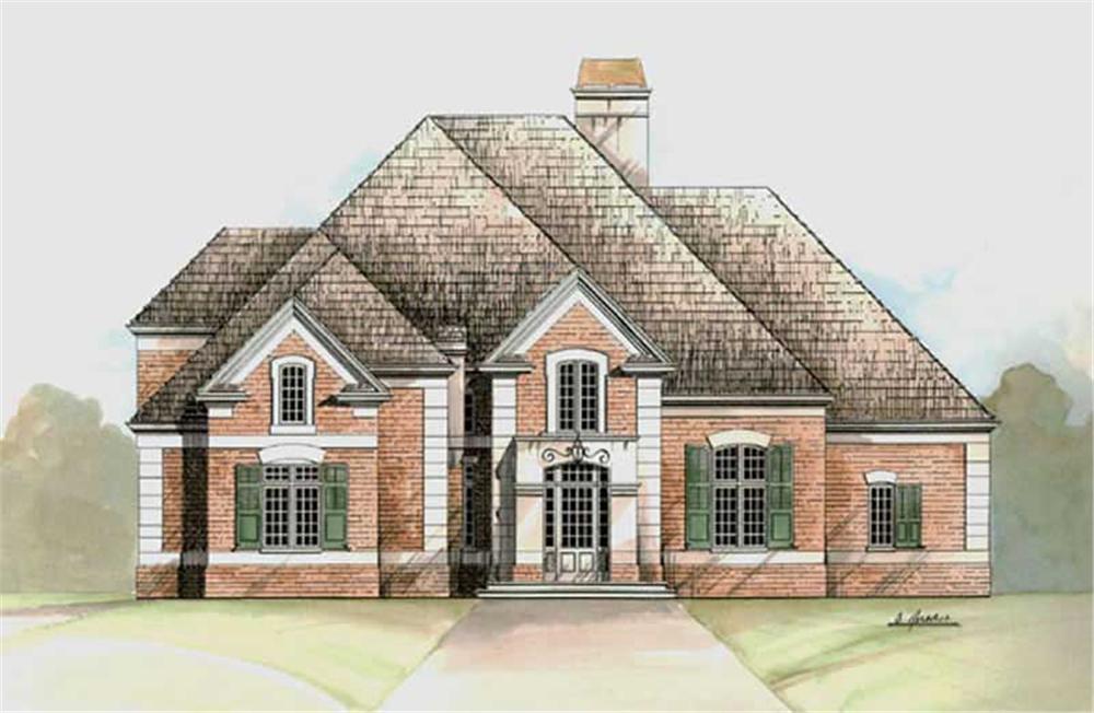 Main image for house plan # 15944