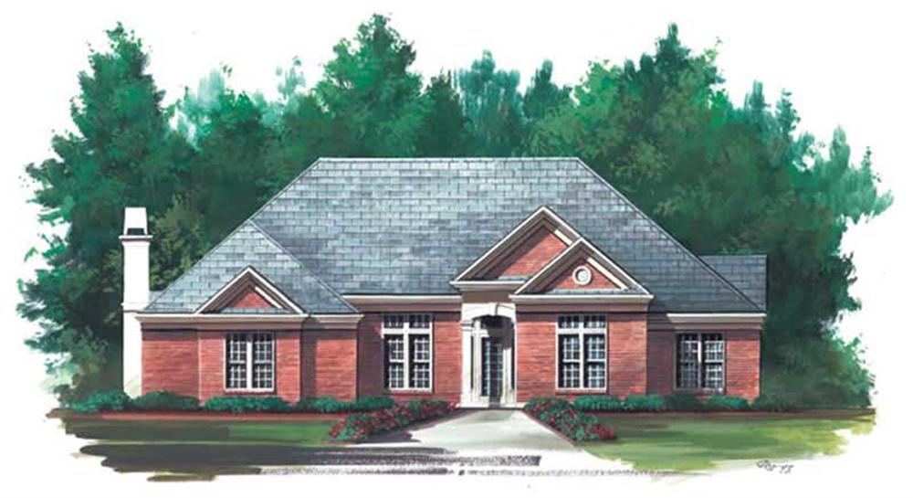 Main image for house plan # 15840