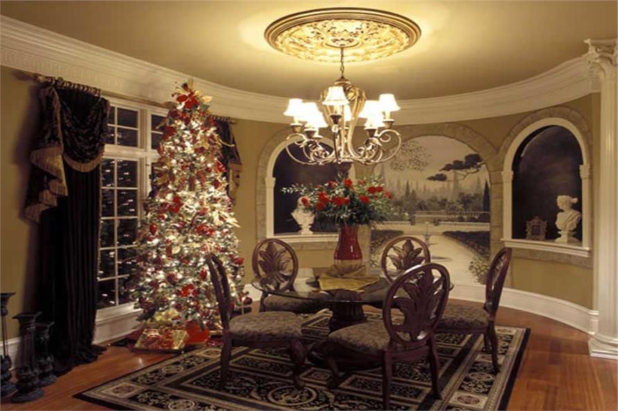 Dining Room: Holidays of this 4-Bedroom,4041 Sq Ft Plan -106-1167
